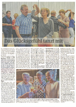 Artikel Magdeburger Lokalanzeiger Tanzschule Roeppnack 65 Jahre Vorschau